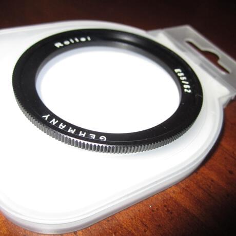thumbnail-0 for Rollei Rolleiflex 55mm to 62mm Screw Adapter Ring Step up Ring E55/62