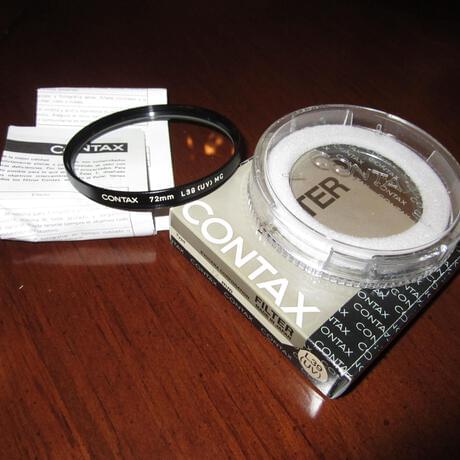 thumbnail-1 for Contax Filter 72MM L39 UV MC Lettering engraved - Made in Japan