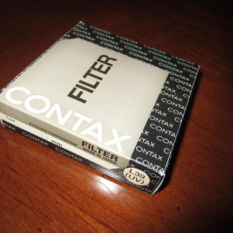 thumbnail-2 for Contax Filter 72MM L39 UV MC Lettering engraved - Made in Japan