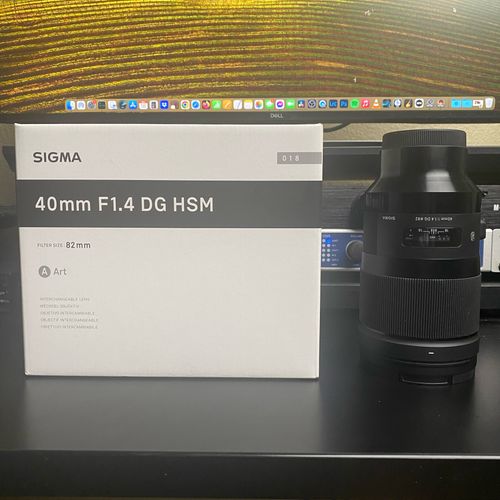 Sigma 40 1.4 DG HSM Sony E