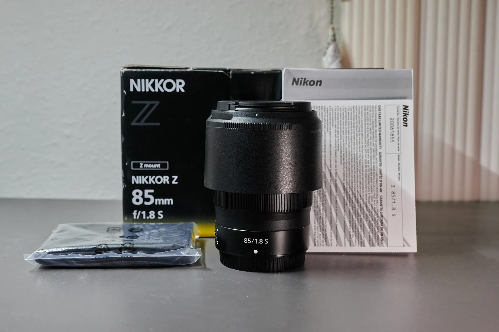 Nikon Nikkor Z 85mm f1.8 S Lens - with box From Tony's Gear Shop