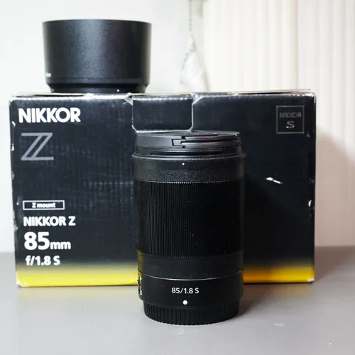 thumbnail-1 for Nikon Nikkor Z 85mm f1.8 S Lens - with box