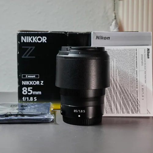 thumbnail-0 for Nikon Nikkor Z 85mm f1.8 S Lens - with box