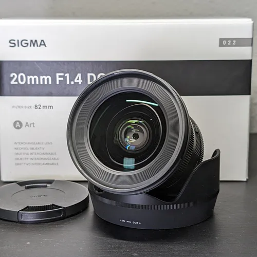 thumbnail-1 for Sigma 20mm F1.4 Art DG DN Lens for Sony E Mount