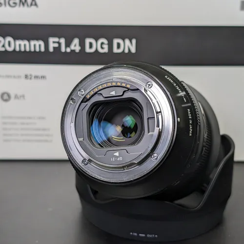 thumbnail-3 for Sigma 20mm F1.4 Art DG DN Lens for Sony E Mount