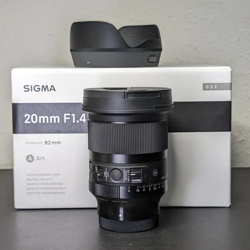 thumbnail-7 for Sigma 20mm F1.4 Art DG DN Lens for Sony E Mount