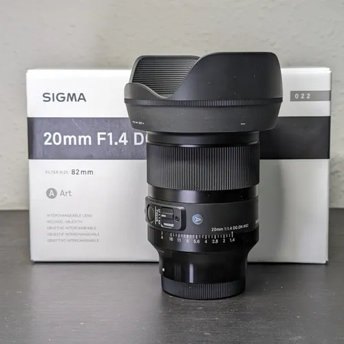 thumbnail-8 for Sigma 20mm F1.4 Art DG DN Lens for Sony E Mount