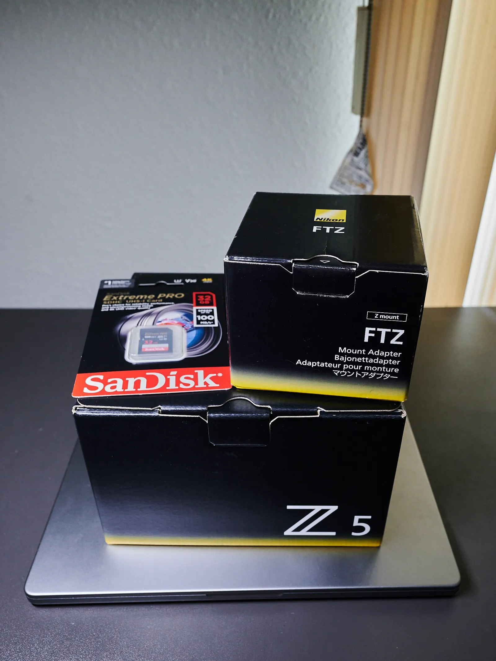Nikon Z5 Full Frame Mirrorless Camera Body with FTZ Adapter - just 