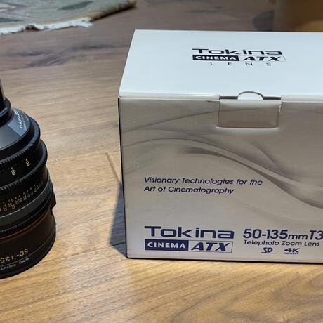 thumbnail-2 for Tokina CINEMA ATX 50-135MM T3 Telephoto Zoom Lens PL Mount