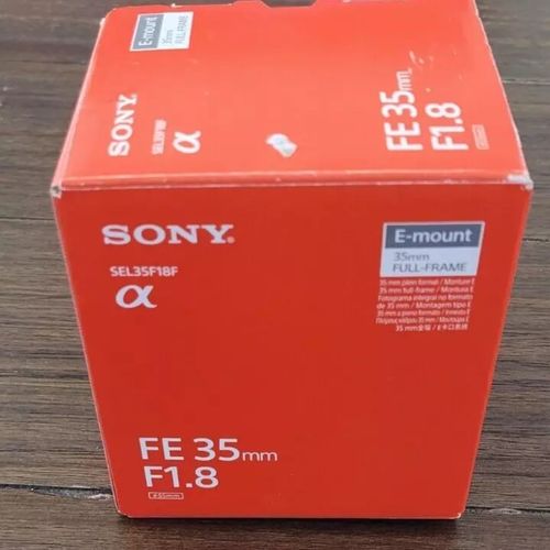 Sony FE 35mm F1.8 Wide Angle Lens