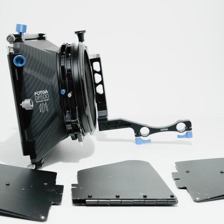 thumbnail-0 for Fotga DP500 Matte Box Kit with ND filter slots and Flags 
