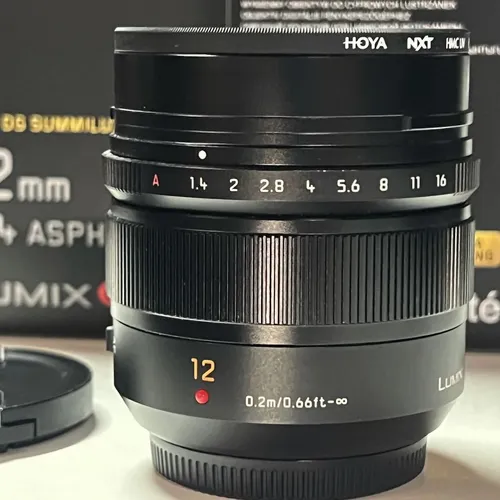 thumbnail-0 for Panasonic Leica DG Summilux 12mm f/1.4 ASPH. Lens