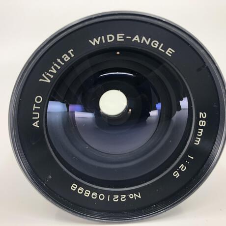 thumbnail-0 for Vivitar Auto Wide Angle 28mm f2.5 Lens - Konica A/R Mount