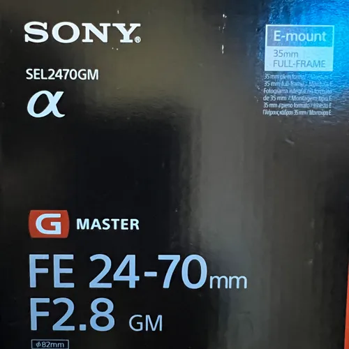 thumbnail-1 for Sony FE 24-70mm F2.8 Gmaster Lens