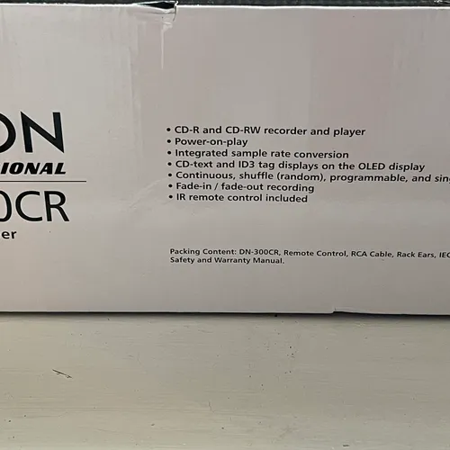thumbnail-1 for Denon DN-300CR Rack Mountable CD Recorder