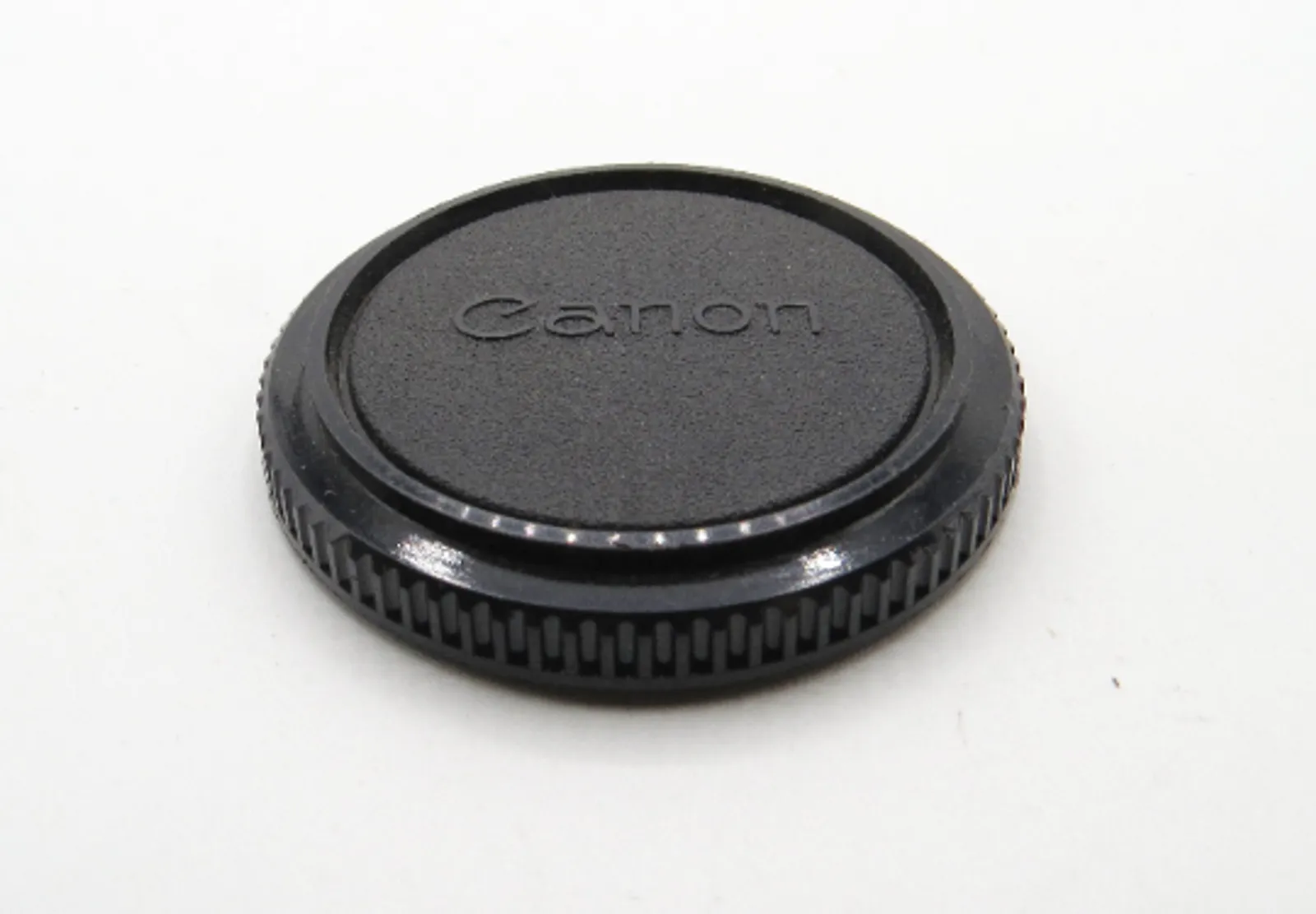 Vintage Canon Black Plastic Body Cap - Japan - Fits Canon AE-1 Camera - In Clean Condition 
