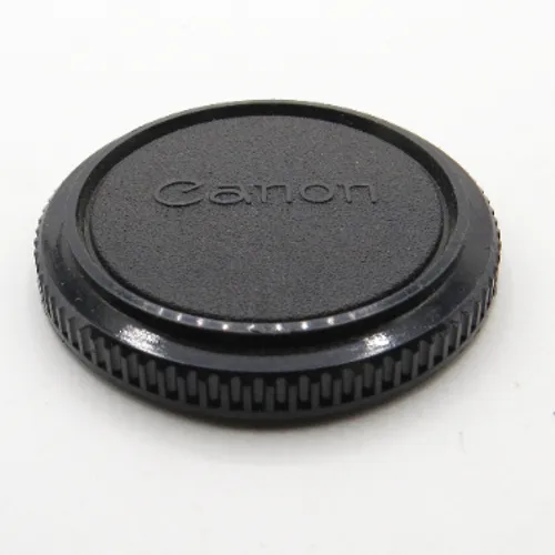 thumbnail-0 for Vintage Canon Black Plastic Body Cap - Japan - Fits Canon AE-1 Camera - In Clean Condition 