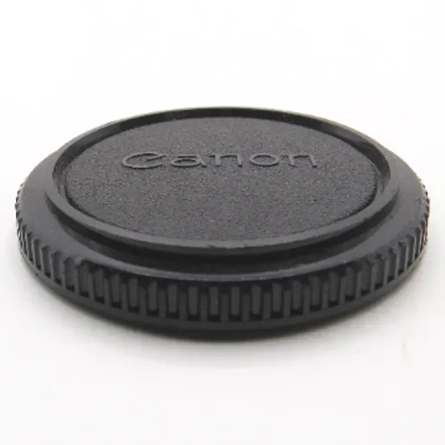 thumbnail-3 for Vintage Canon Black Plastic Body Cap - Japan - Fits Canon AE-1 Camera - In Clean Condition 