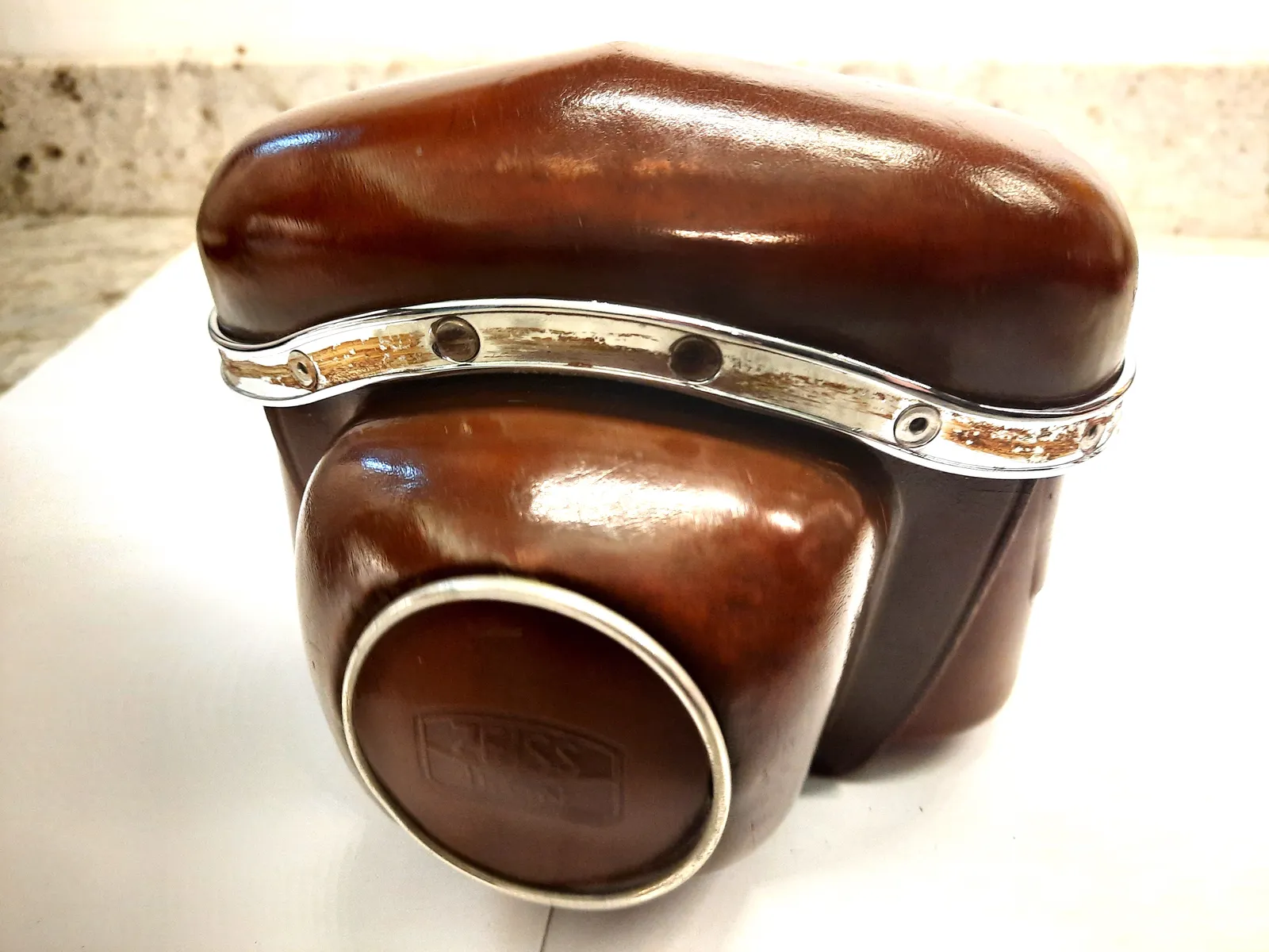 Vintage Zeiss Ikon 20.7512 Leather Case for Super Contaflex Camera -