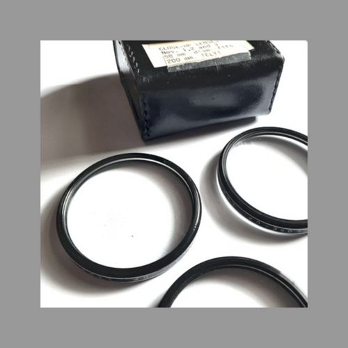 thumbnail-1 for Vivitar 58 mm Close-Up Lens Set (#1,#2,#3) with Case to fit Leica, Canon, Nikon