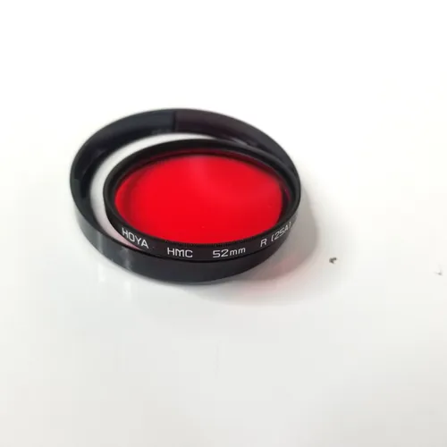 thumbnail-0 for Hoya HMC 52mm R (25A) Red Filter with Case - Thread Mount - Clean