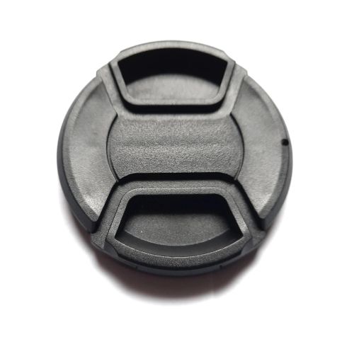 thumbnail-2 for 58mm Plastic Snap-On - Front Lens Cap Cover for Canon SLR DSLR Camera - Clean