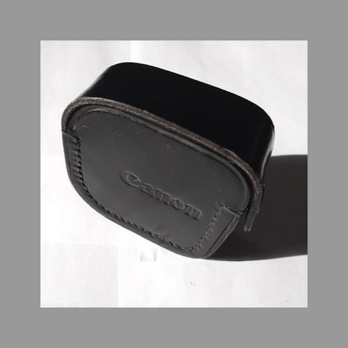 Canon Leather Case for 77mm Lens Hood or Filter for - 3X3X5/8" - Clean