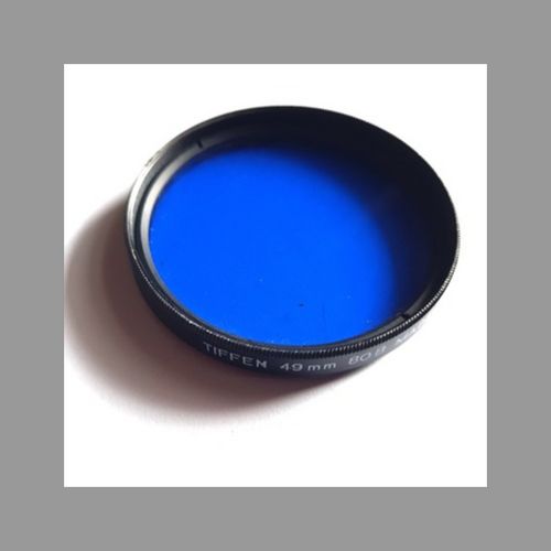 thumbnail-1 for Tiffen 49mm 80B - Color Conversion Filter increase color temp. Canon, Nikon