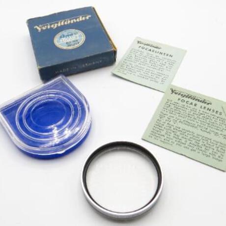 thumbnail-1 for Vintage Voigtlander 304 /47 Focar 2 Filter / Lens - 47mm for Prominent Camera Lenses - In Excellent Condition 