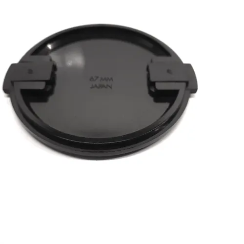 thumbnail-3 for KIRON 67mm Dia. - Black Plastic Front Lens Cap - Snap-On Style
