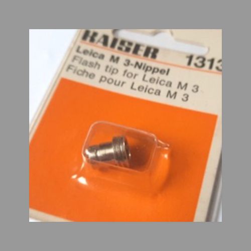 thumbnail-2 for Kaiser LEICA M3 Flash Tip Nipple Nippel New Old Stock Germany 1313