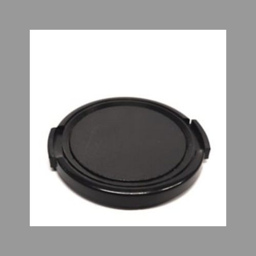 Black Plastic 49mm Front Lens Cap - Snap - On , Fits Canon, Minolta, Pentax, etc