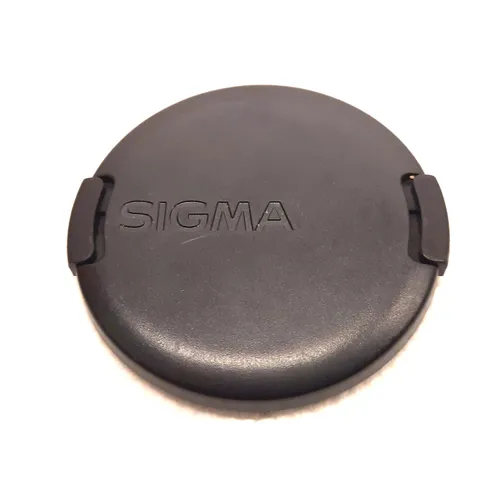 thumbnail-0 for Vintage Sigma Black Front Lens Cap - 55mm Diameter - Clip on Style 