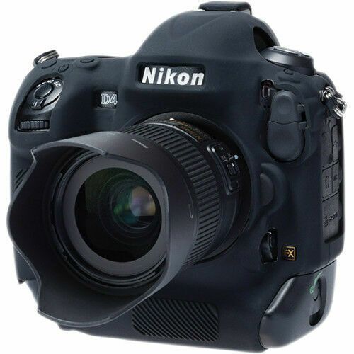 thumbnail-1 for Nikon D4S / D4 - Camera Protective Case - Black Silicone - Brand New