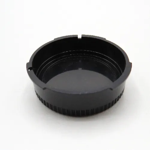 thumbnail-2 for Vintage Canon Black Plastic Rear Lens Cap - Japan - Fits Canon AE-1 Camera - In Clean Condition 