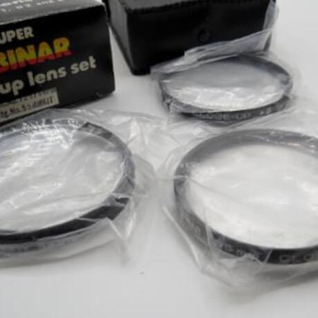 Vintage Super Albinar - 55mm Thread - Close-up Lens / Filter Set #1, #2 and #3 - In Like New Condition 