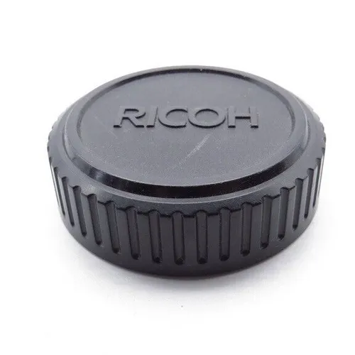 thumbnail-0 for Vintage Ricoh P/ K Black Plastic Rear Lens Cap - Bayonet K Mount - Clean