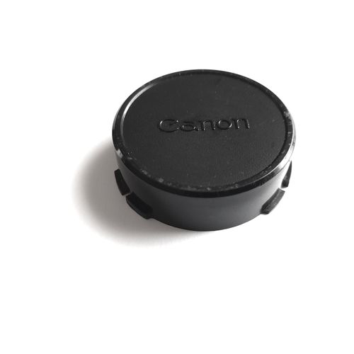 thumbnail-1 for Vintage Canon - Plastic Rear Lens Cap - Fits Canon AE-1 Camera Lens