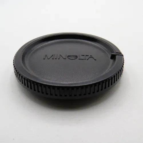 thumbnail-1 for Vintage Minolta Black Plastic Body Cap - BC-1000 - Push on Style - Clean