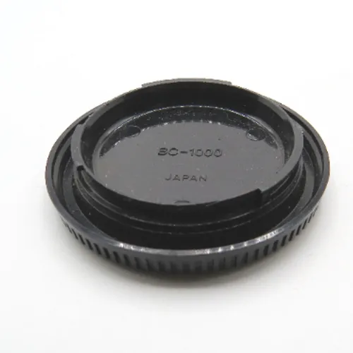 thumbnail-2 for Vintage Minolta Black Plastic Body Cap - BC-1000 - Push on Style - Clean