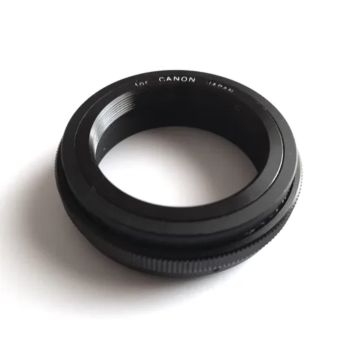 thumbnail-0 for Vintage Canon AE-1 Bayonet Body Mount to 42 mm Lens Adapter Ring - Clean