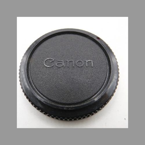 Vintage Canon Black Plastic Body Cap - Japan - Fits Canon AE-1 Camera, Clean