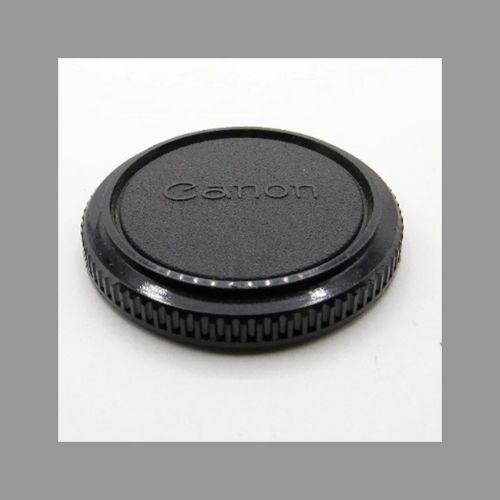 thumbnail-1 for Vintage Canon Black Plastic Body Cap - Japan - Fits Canon AE-1 Camera, Clean