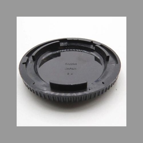 thumbnail-3 for Vintage Canon Black Plastic Body Cap - Japan - Fits Canon AE-1 Camera, Clean