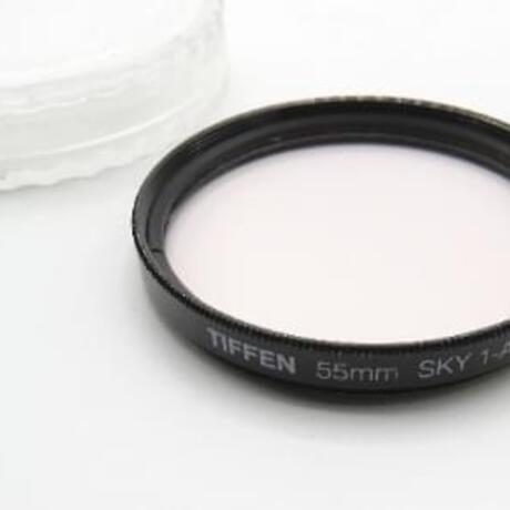 thumbnail-1 for Tiffen SKY Filter - 55 mm Diameter - Sky 1-A Screw-on Style - w/ Case in Good Condition