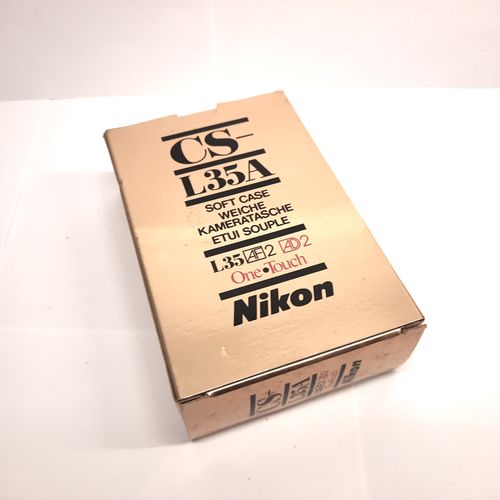 Nikon CS L35A Soft Case for L35AD2 & L35AF2 Point & Shoot 35mm Camera - Mint