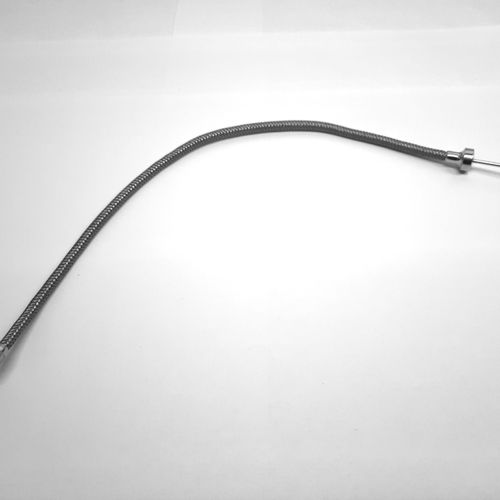 thumbnail-1 for Vintage SHUTTER RELEASE CABLE Metal Braid 10" - Marked Effen USA