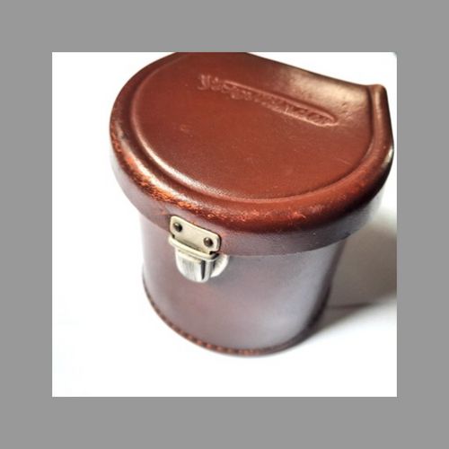Voigtlander Leather Lens Case for Bessamatic Camera  - Skopar 1:2. 8/50mm 