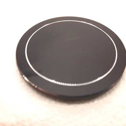 thumbnail-0 for Vintage Black Metal Front Lens Cap - 58mm Diameter - Thread Mount