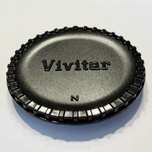 thumbnail-1 for Vintage Vivitar N - Camera Body Cap - for Nikon F 2X teleconverter Teleplus